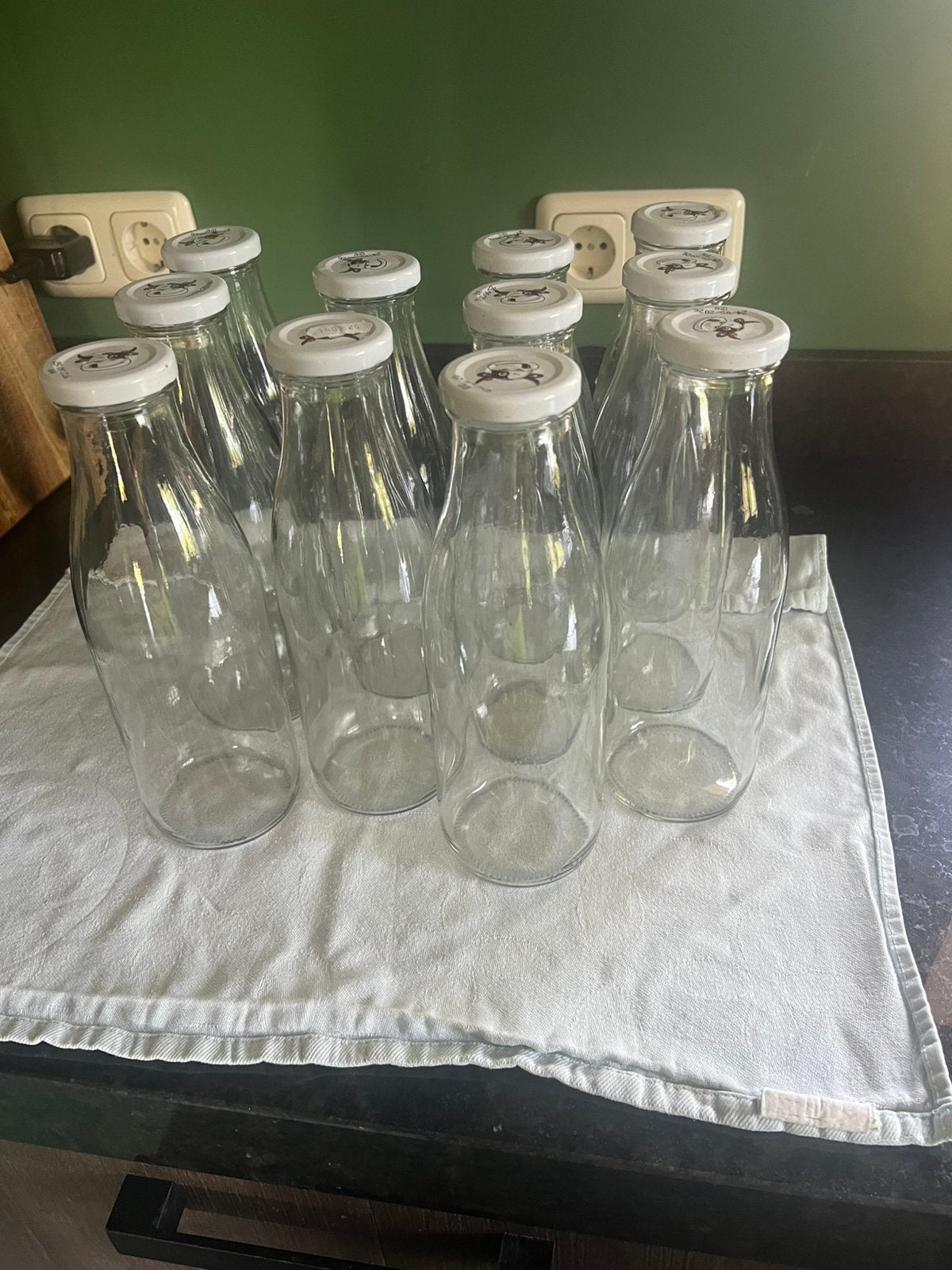 Flessen  750 ml 10 voor €5, Ophalen, Zo goed als nieuw, Overige typen