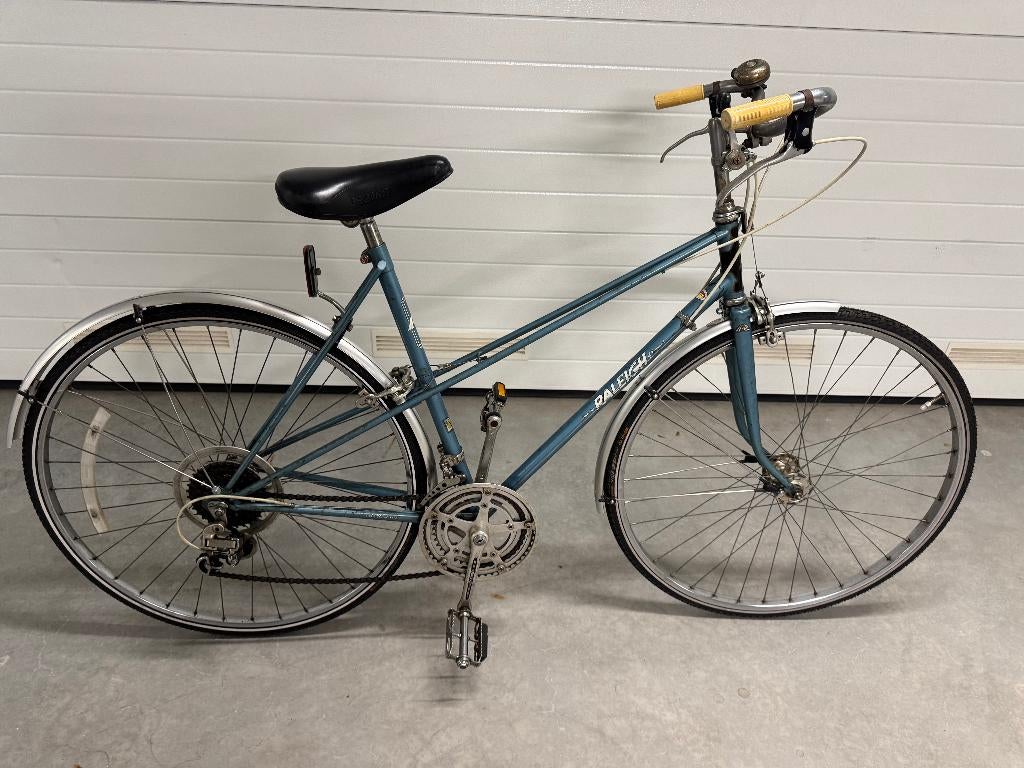 Unisex Vintage Raleigh Sportfiets met versnellingen, Ophalen of Verzenden, Gebruikt, Minder dan 10 versnellingen, Overige merken
