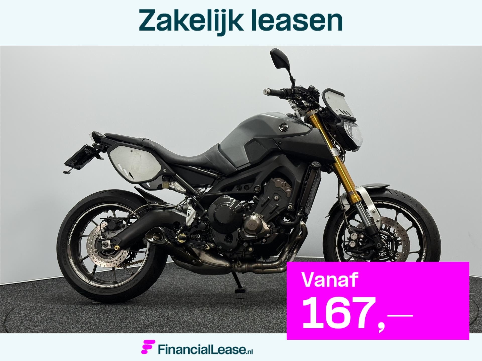 Yamaha MT 09 SPORT TRACKER, Bedrijf, Meer dan 35 kW, ABS, 847 cc