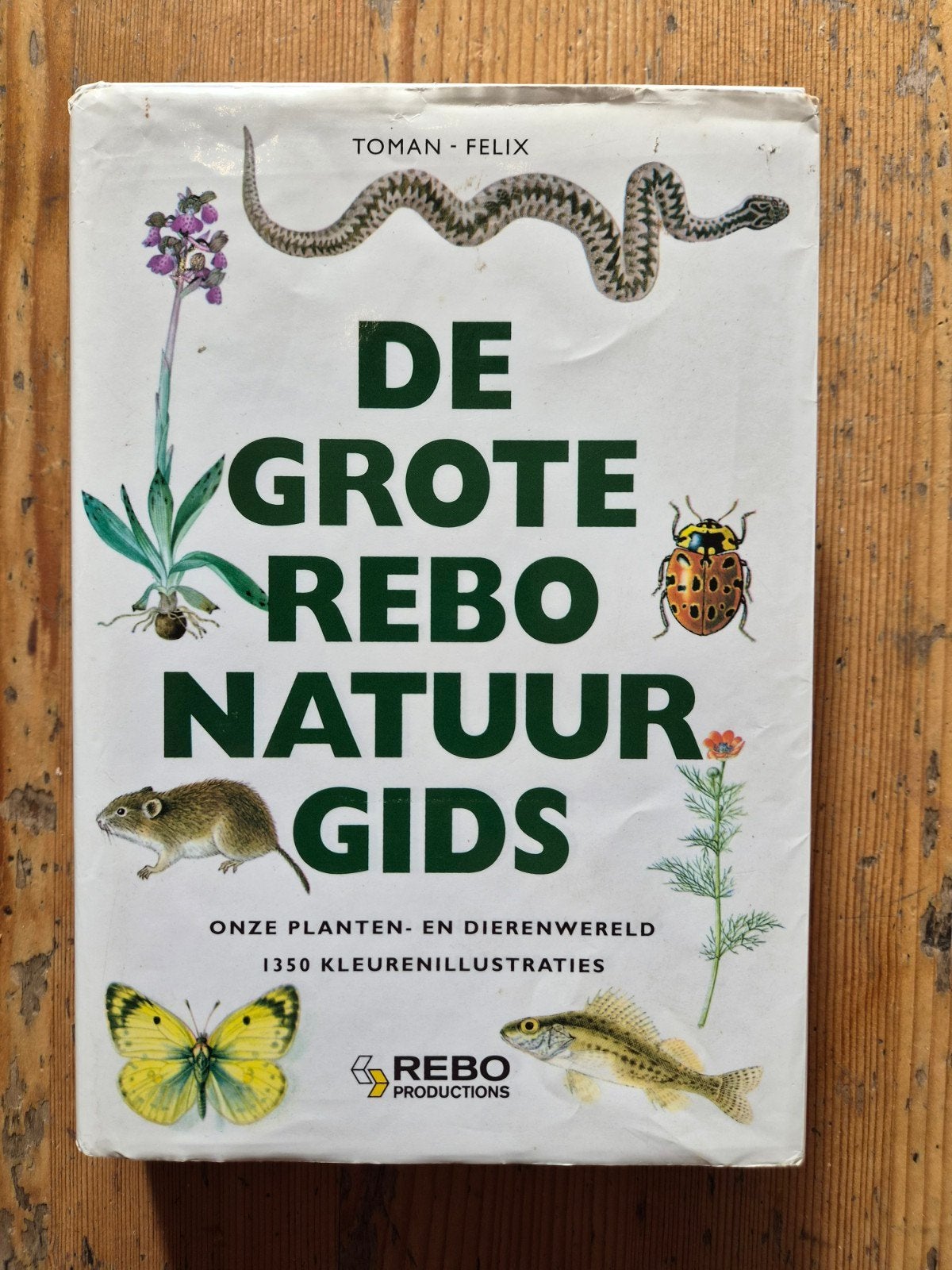 De Grote Rebo Natuurgids - Toman Felix, Boeken, Ophalen of Verzenden, Gelezen, Natuur algemeen, Toman - Felix