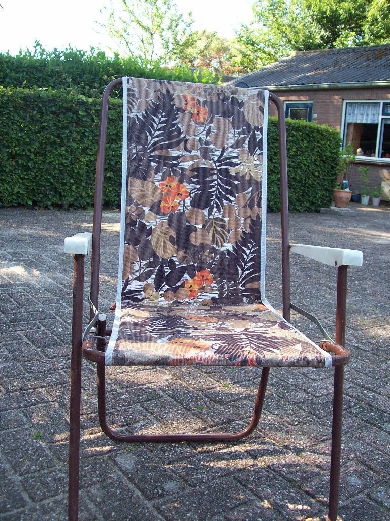 Vintage strandstoelen, Ophalen, Gebruikt, Hout