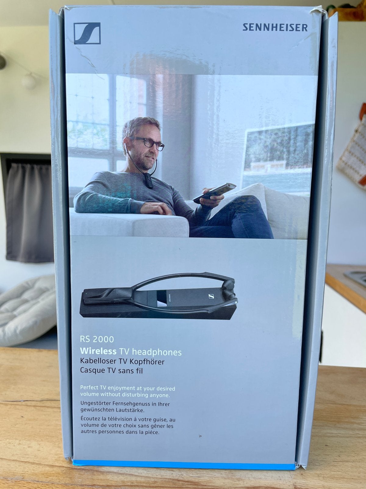 Sennheiser RS 2000 Draadloze TV Hoofdtelefoon, Sennheiser, Ophalen of Verzenden, Zo goed als nieuw, Over-ear