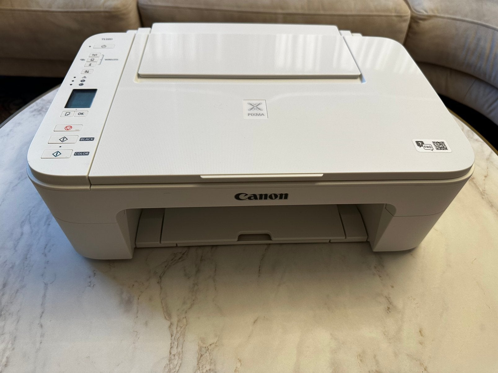 Canon PIXMA TS3351 Printer with new XL cartridges, Printer, Inkjetprinter, Zo goed als nieuw, Kleur printen