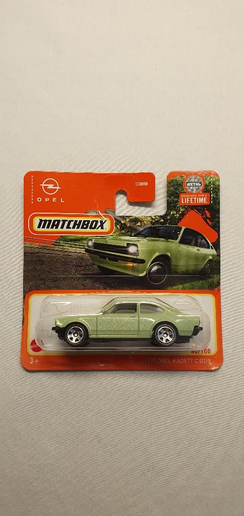 Matchbox 1975 Opel Kadett c GT/E, Ophalen of Verzenden, Nieuw, Auto