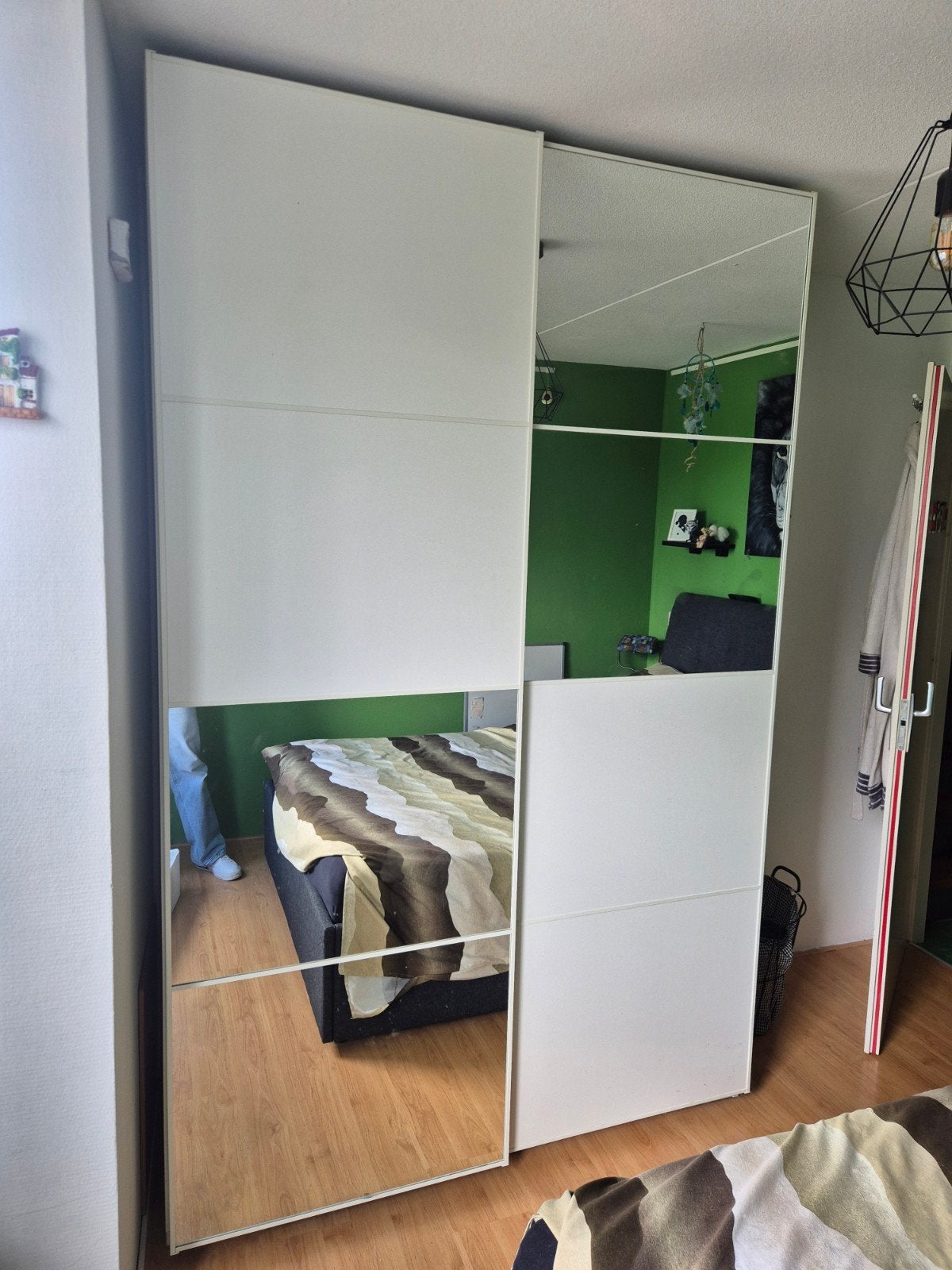 ikea pax schuifdeuren 2 x 75cm, Ophalen, Zo goed als nieuw, 100 tot 150 cm, 200 cm of meer