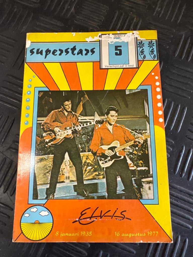 Vintage Elvis Presley Superstars Tijdschrift - Nummer 5, Ophalen, Gelezen, Muziek, Film of Tv
