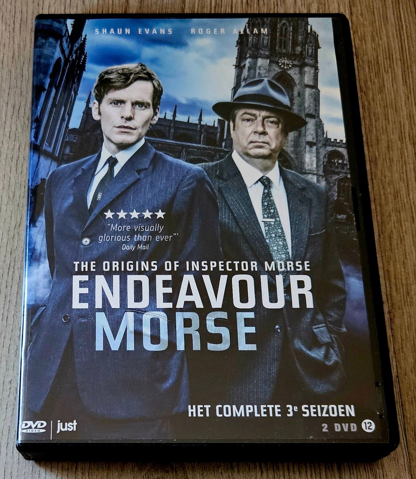 Endeavour Morse - Het complete 3e seizoen (DVD), Engels, Nederlands, Ophalen of Verzenden, Zo goed als nieuw