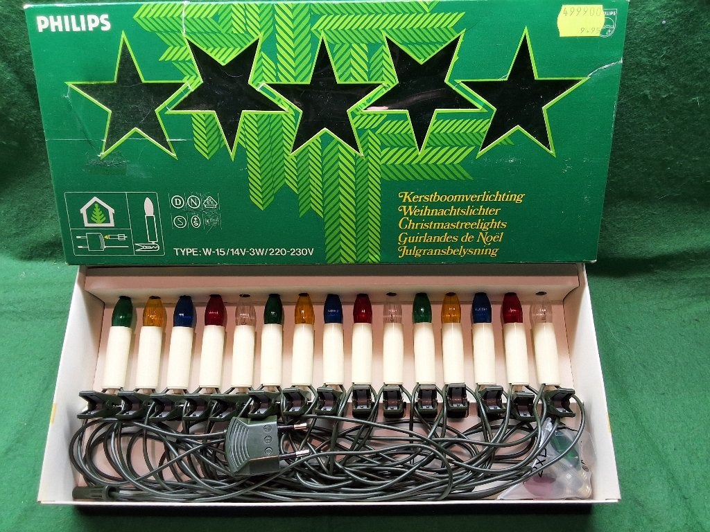Philips kerstverlichting begin jaren 80, Diversen, Ophalen of Verzenden, Gebruikt