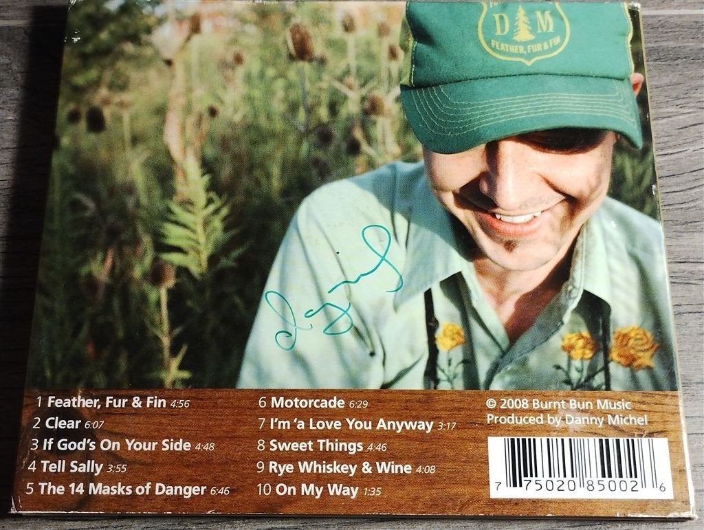 Danny Michel - Feather,Fur & Fin [Gesigneerd], Cd's en Dvd's, Ophalen of Verzenden, Zo goed als nieuw, Folk, Gesigneerd