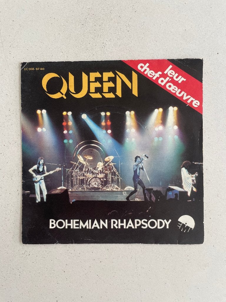 Queen - Bohemian Rhapsody, Originele persing, 7 inch, Ophalen of Verzenden, Zo goed als nieuw
