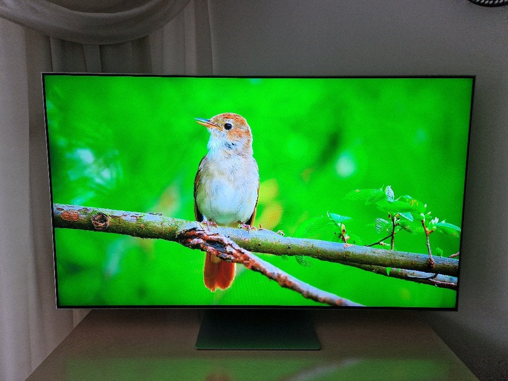 Samsung 55QN95A Neo Qled 4K Ultra HD televisie., Ophalen, QLED, 120 Hz, Zo goed als nieuw