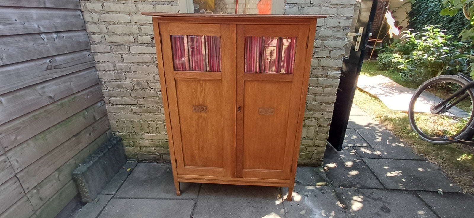 Kastje eikenhout jaren 30,amsterdamse school, Ophalen