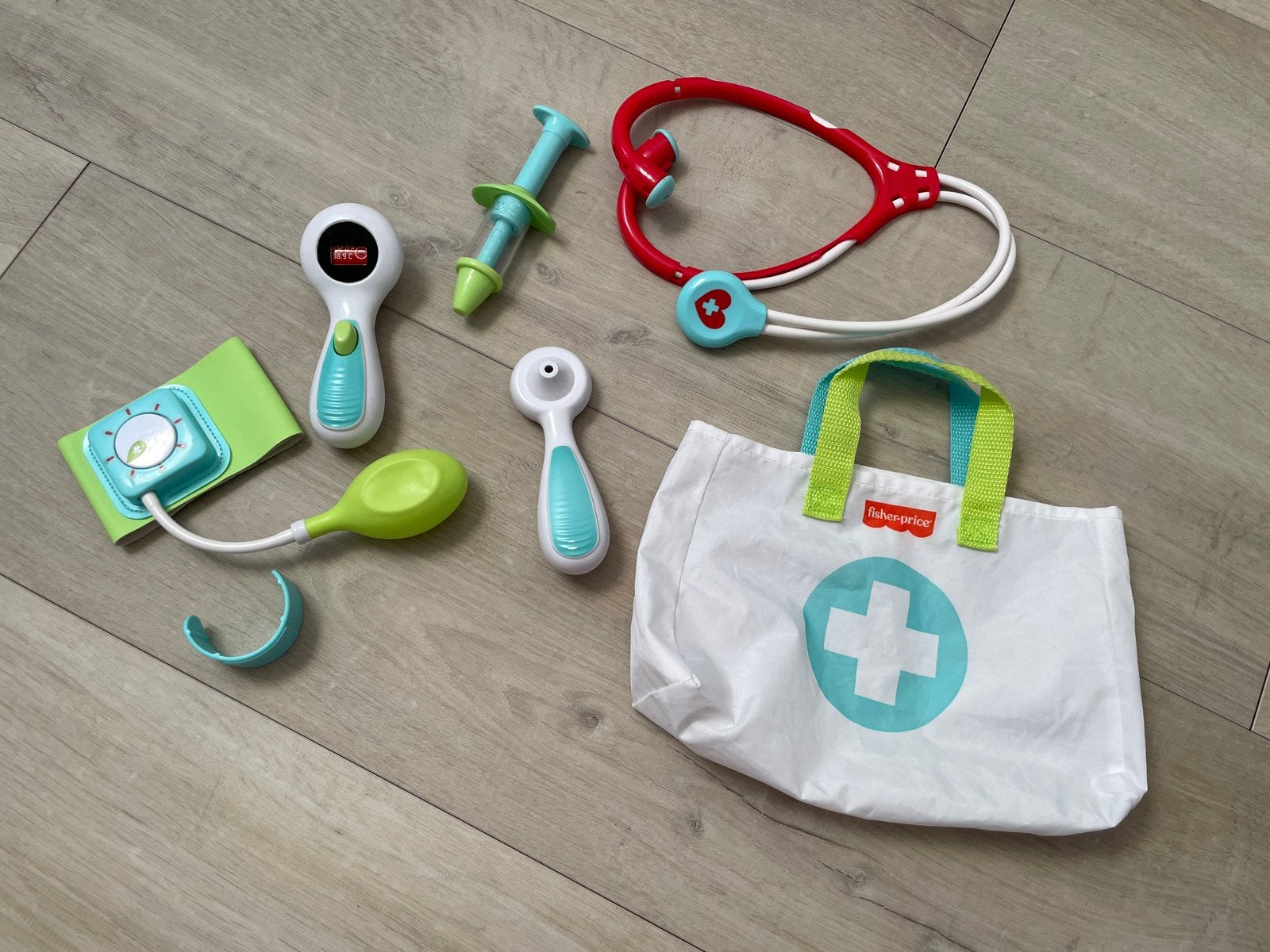 Fisher-Price Dokterstas / Doktersset Compleet, Ophalen of Verzenden, Zo goed als nieuw, Overige typen