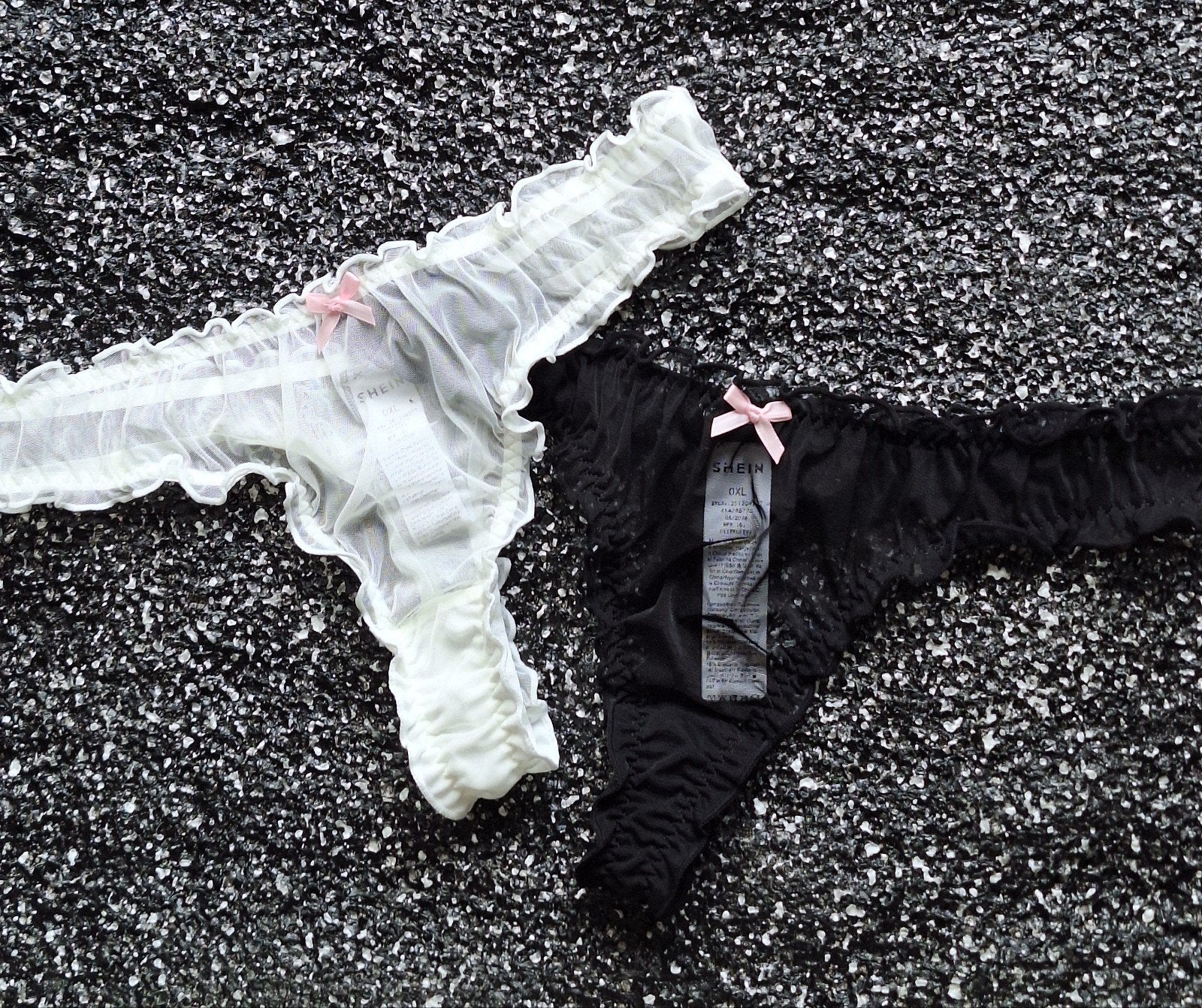 Sexy nieuwe volledig transparante slipjes (42-44), Kleding | Dames, Ophalen of Verzenden, Zwart, Body of Korset