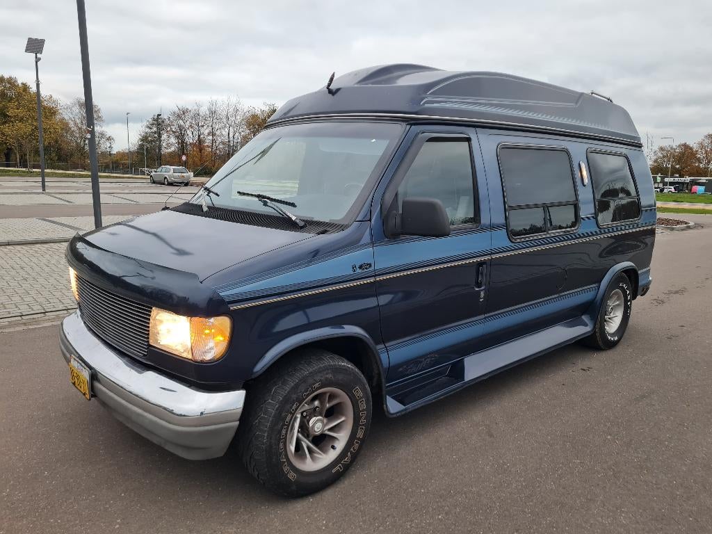 Ford E150 Econoline camper V8 LPG, Automaat, Ford, Tot en met 2, Bestuurdersdeur