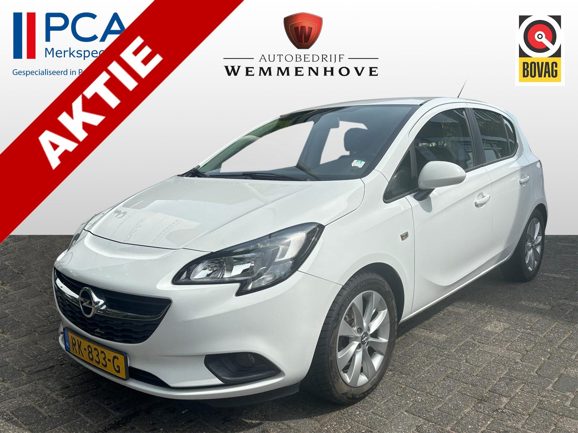 Opel Corsa 1.2 Alu wielen/Airco/CV/El.ramen (bj 2017), Voorwielaandrijving, Stof, Gebruikt, 1229 cc