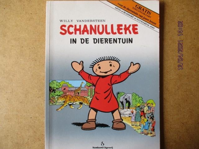 adv1022 schanulleke, Eén stripboek, Ophalen, Gelezen