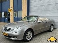 Mercedes-Benz CLK 1.8 Clk200 Kompr Cabriolet AUT 2005 beige, Auto's, Mercedes-Benz, Automaat, Achterwielaandrijving, Beige, 4 cilinders
