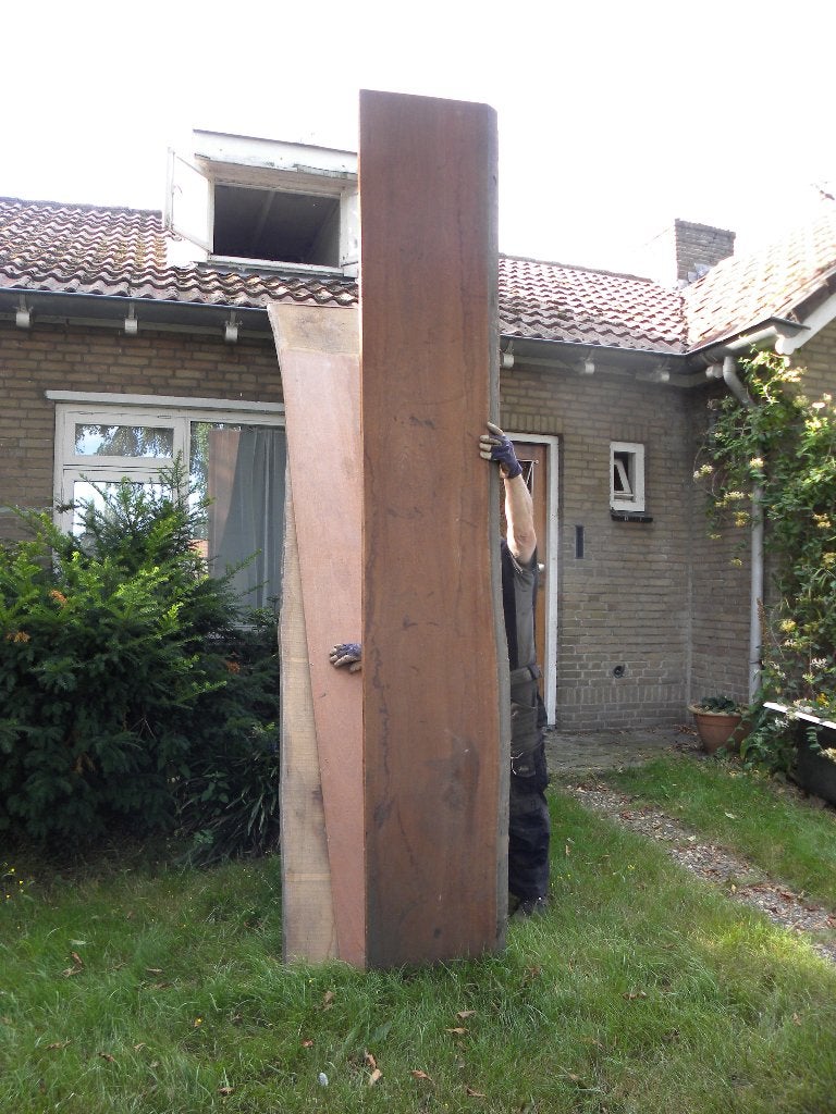 Eikehouten zaagdelen, Ophalen, 25 tot 50 mm, Eiken, Zo goed als nieuw