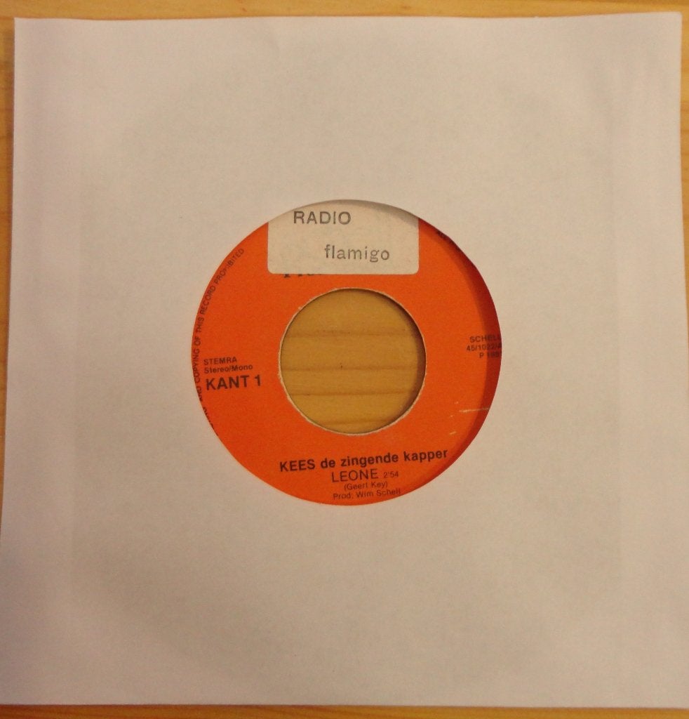 Kees De Zingende Kapper > Leone, Ophalen of Verzenden, Gebruikt, 7 inch, Nederlandstalig