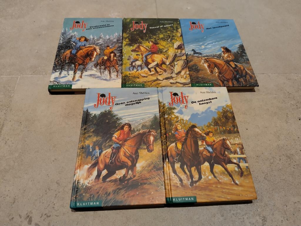 5x Jody Paardenleesboek, Ophalen of Verzenden, Zo goed als nieuw, Ann Sheldon