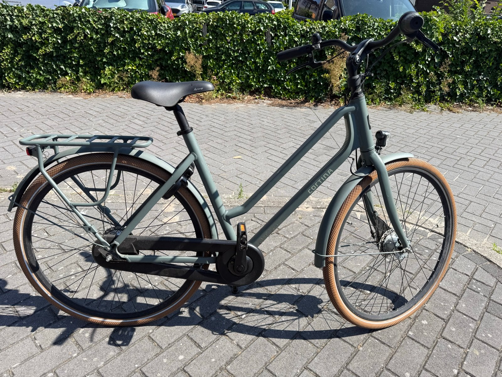 Cortina Common Damesfiets - Zo goed als nieuw, Versnellingen, Zo goed als nieuw, 50 tot 53 cm, Schijfrem