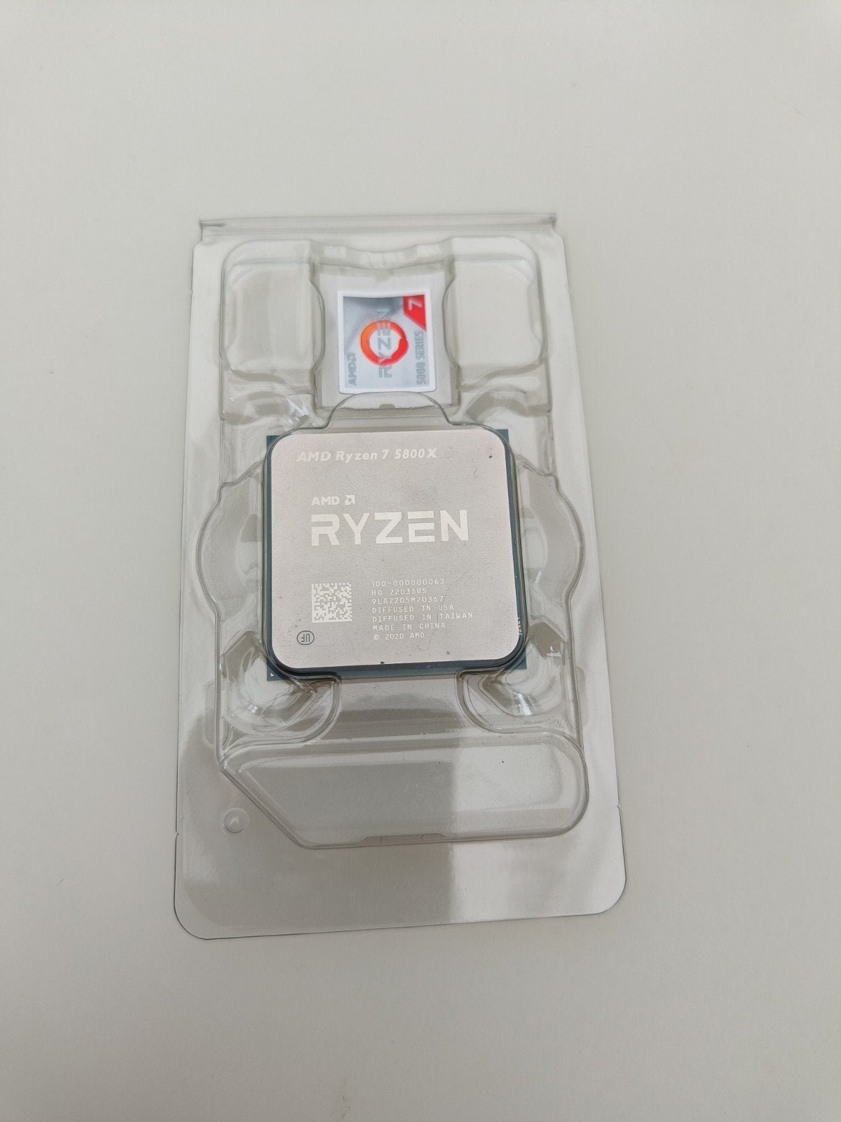 AMD Ryzen 7 5800X Processor, Ophalen of Verzenden, Gebruikt, Socket AM4