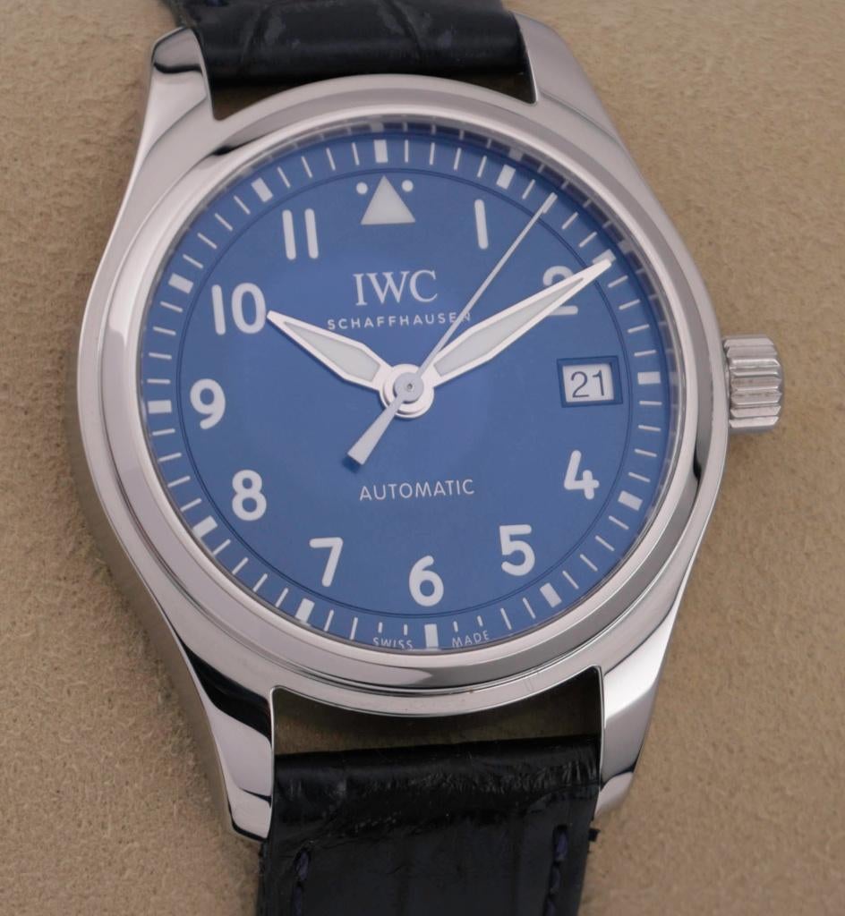 IWC Pilot's Watch Automatic 36mm IW324008, Sieraden, Tassen en Uiterlijk, Horloges | Heren, Staal, Polshorloge, Ophalen, Overige merken