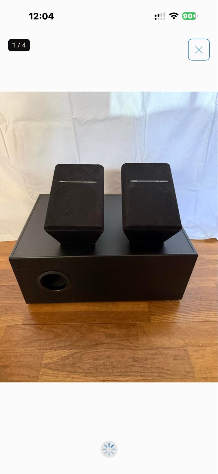 Jamo Mini Satellite Set: Subwoofer & 2 Satelliet Speakers, Audio, Tv en Foto, Luidsprekers, Ophalen of Verzenden, Gebruikt, Complete surroundset