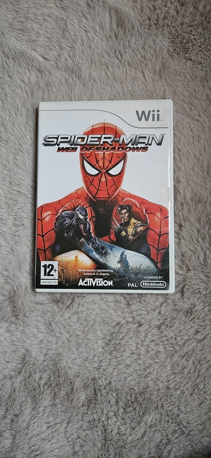 Spider-Man: Web of Shadows - Wii Game, Spelcomputers en Games, Avontuur en Actie, Gebruikt, 1 speler, Ophalen of Verzenden