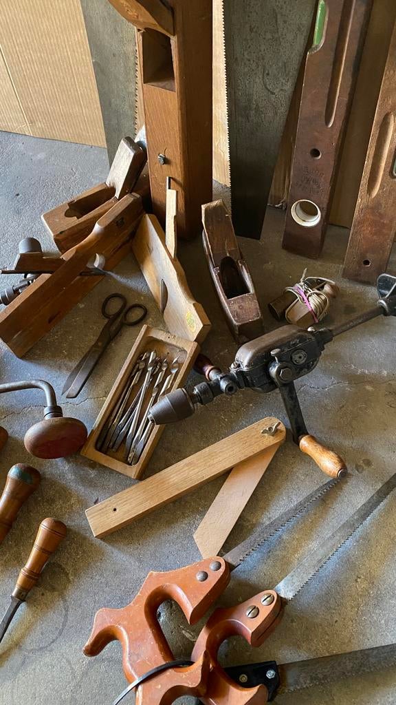 Oud gereedschap           wie durft te bieden?, Ophalen of Verzenden, Gebruikt