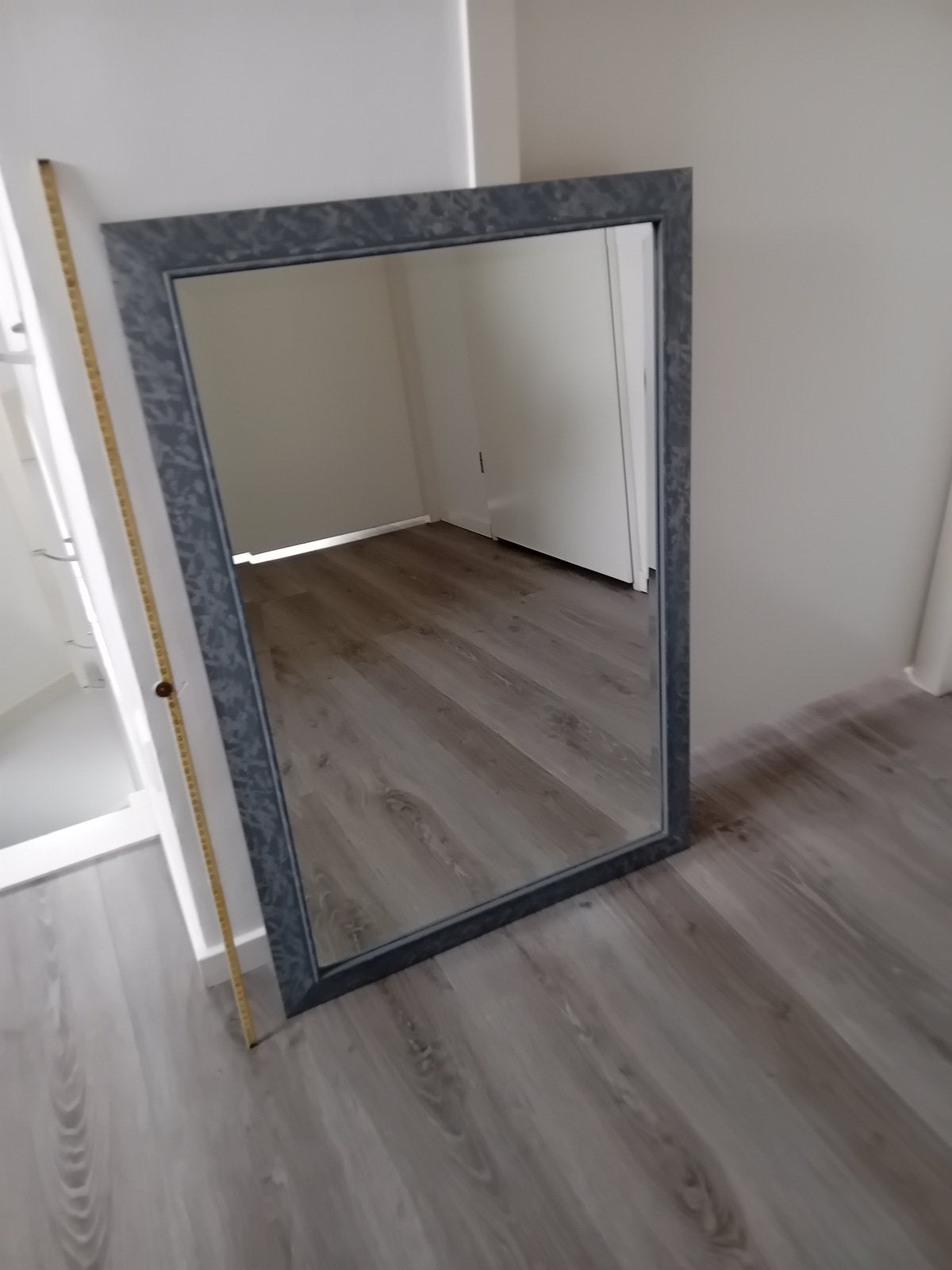 Moderne spiegel, Ophalen, Gebruikt, Minder dan 100 cm, Rechthoekig
