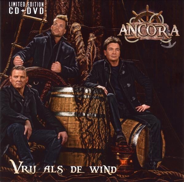 Ancora - Vrij als de wind - CD + DVD limited ed - Volendam, Ophalen of Verzenden, Zo goed als nieuw, Pop