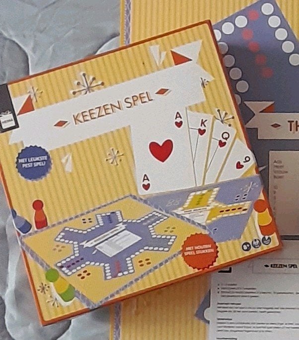 Het Keezen Spel - Hema bordspel, gesealde kaartjes., Een of twee spelers, Ophalen of Verzenden, Nieuw