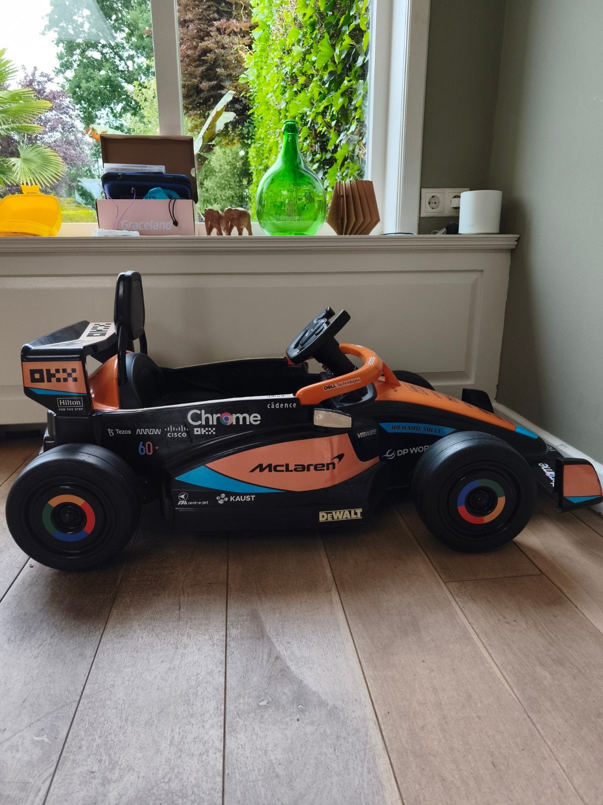 McLaren F1 Elektrische Kinderauto - Zo Goed als Nieuw, Ophalen, Zo goed als nieuw