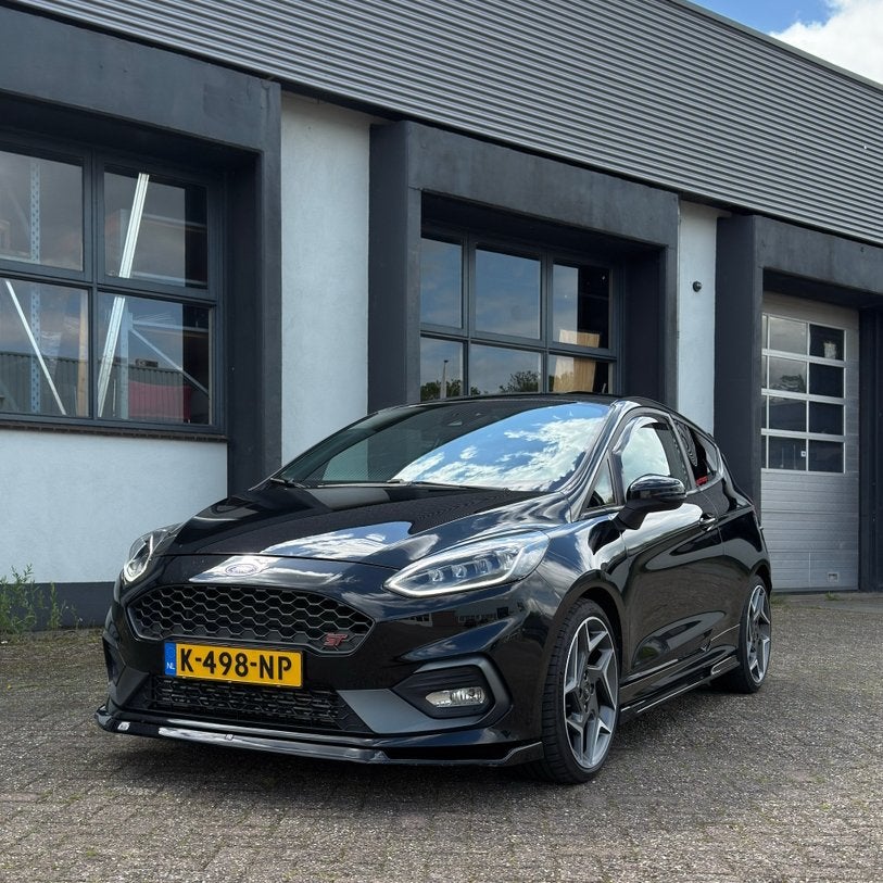 Ford Fiësta ST 1.5 200pk 3dr 2018 Zwart Maxton Perf. Pack, Auto's, Voorwielaandrijving, Zwart, Lane Keeping Assist, Zwart