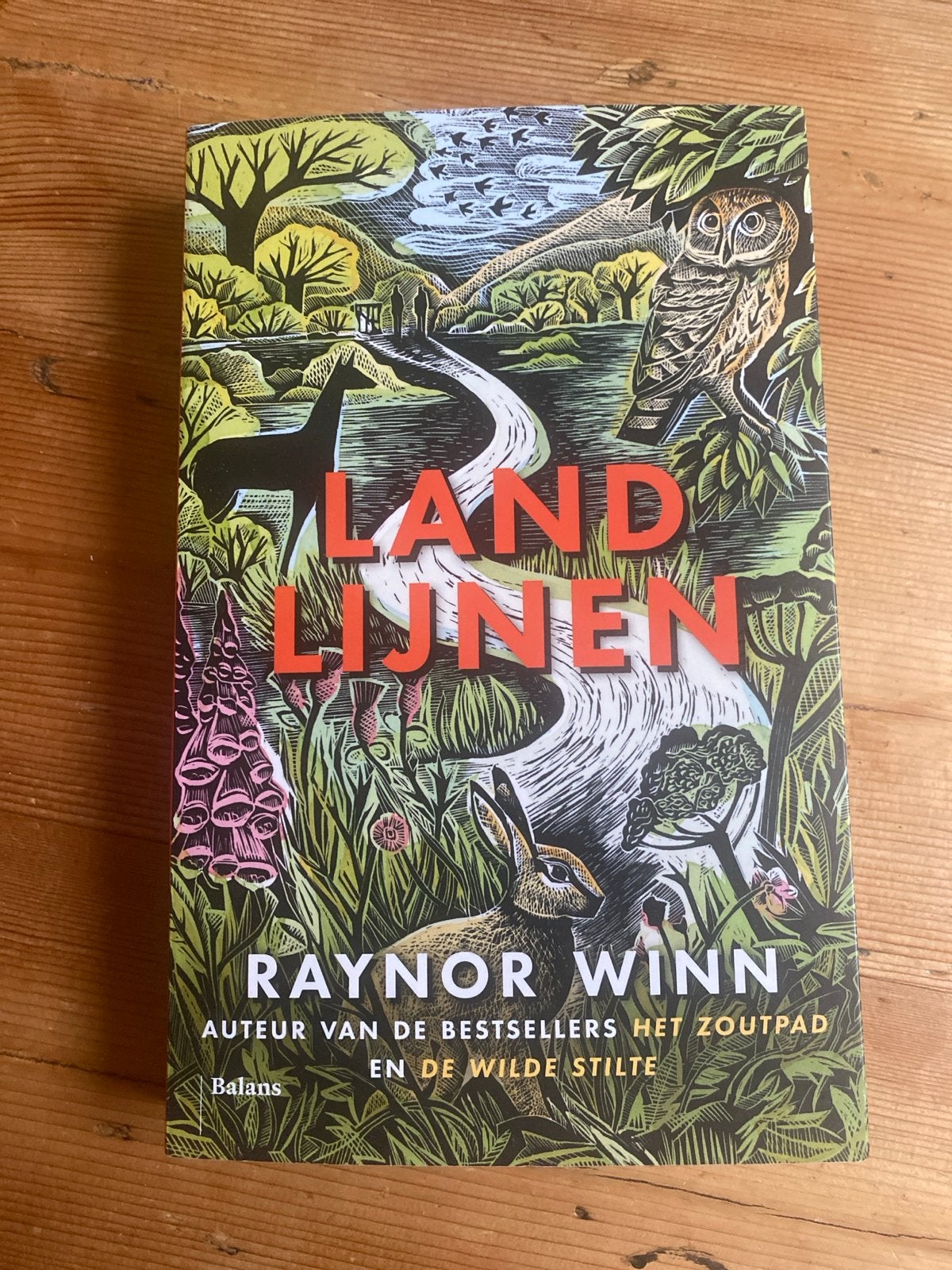 Landlijnen - Raynor Winn (Zo goed als nieuw), Ophalen of Verzenden, Gelezen
