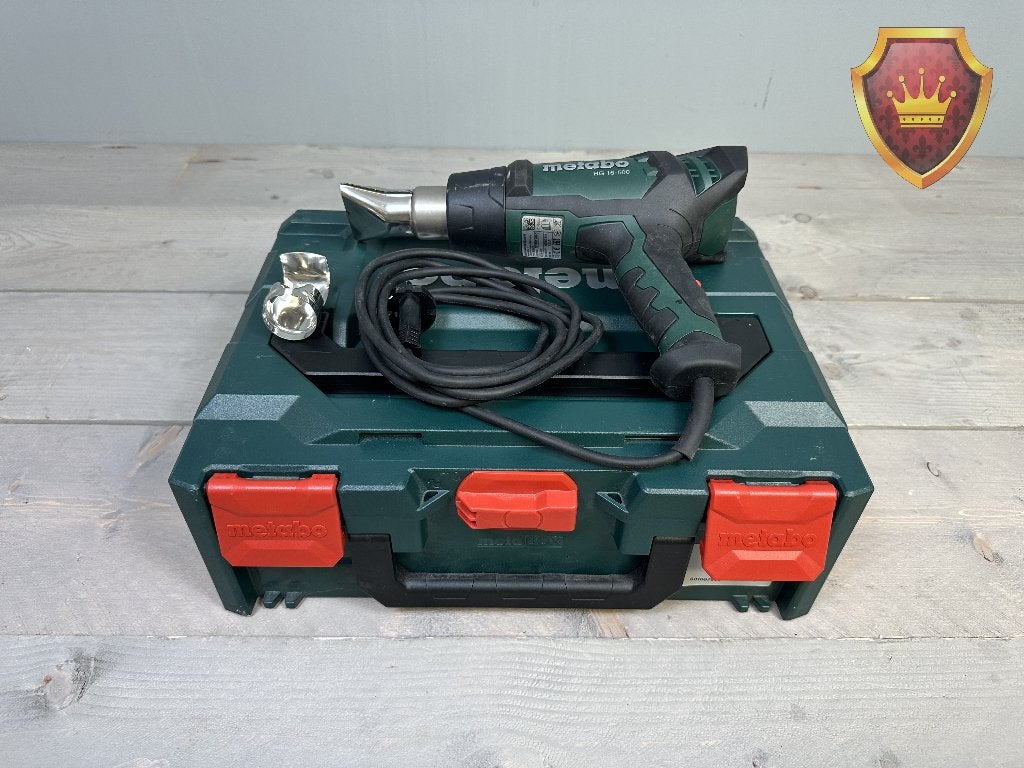 Metabo Hg16-500 Heteluchtpistool 230V met Koffer, Gebruikt, Overige merken, Overige typen, Niet Ingevuld
