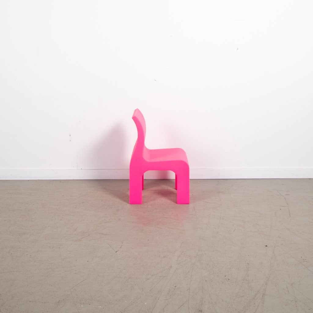 Gispen Bronto Kinderstoel Roze Kunststof, Niet ingevuld, Zo goed als nieuw, Niet ingevuld, Niet ingevuld