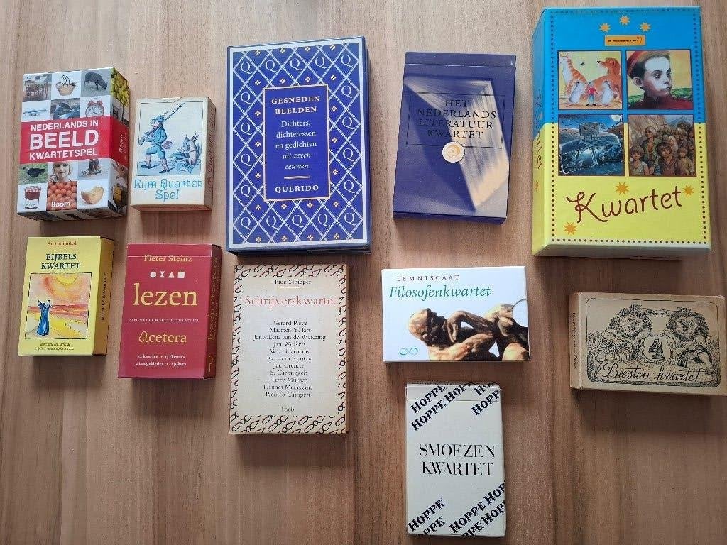 Grote verzameling kwartetspelen, Ophalen