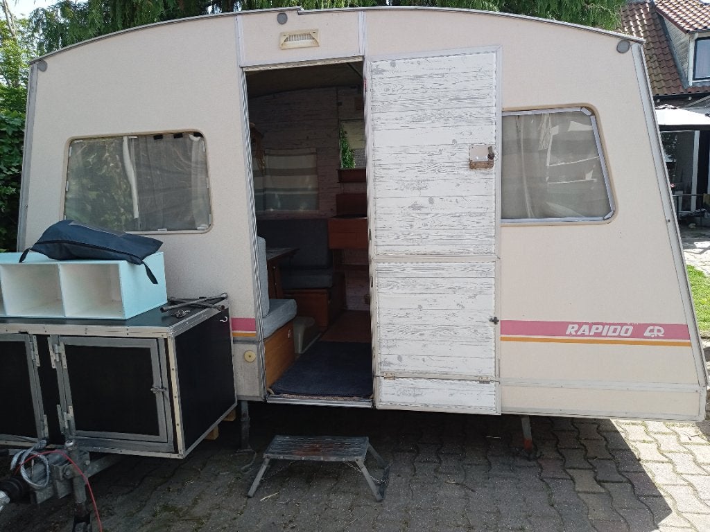 Rapido klapcaravan, Standaardzit, Tot en met 4, Tot 4 meter, Tot 500 kg