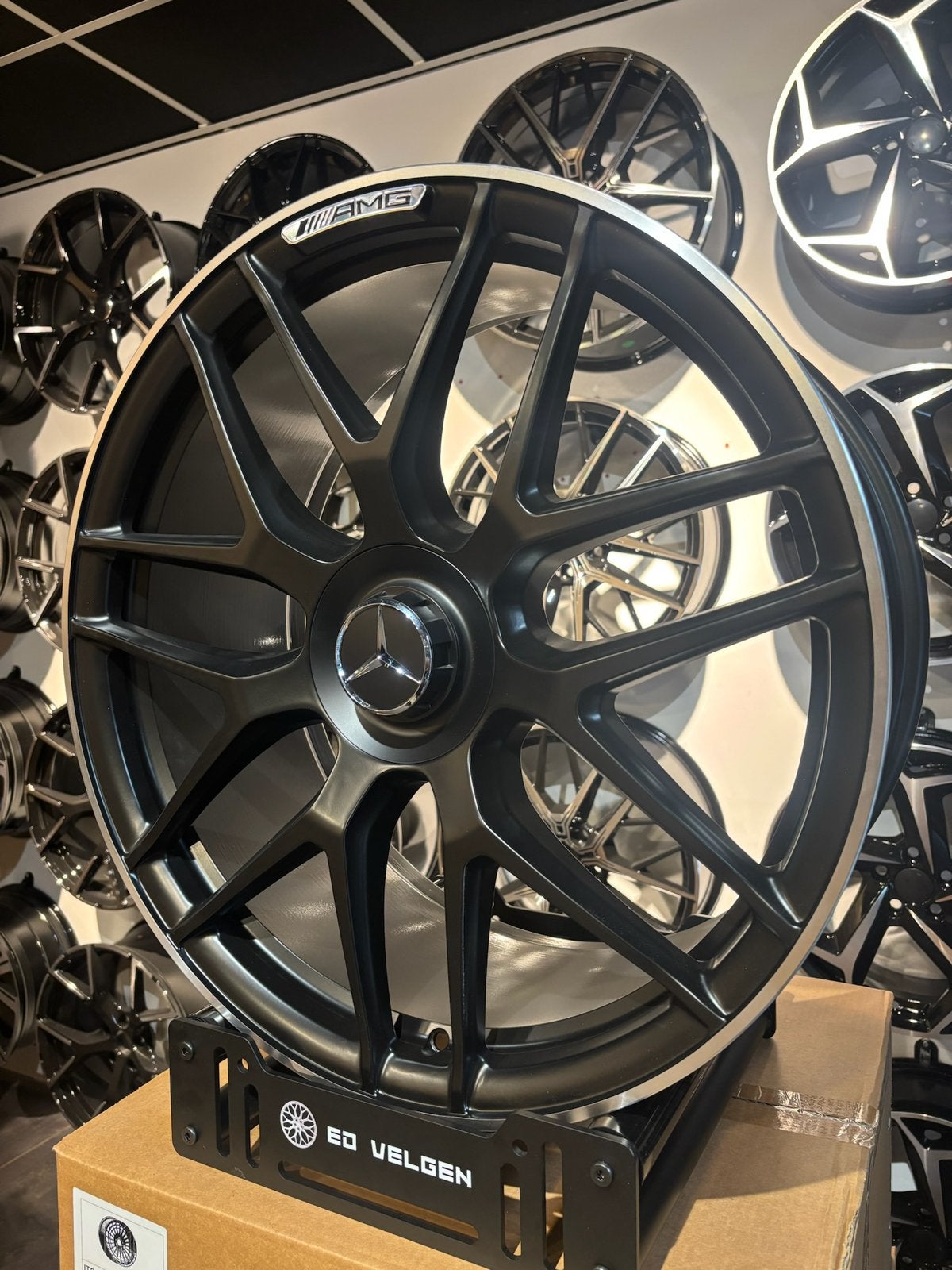 20 inch velgen voor Mercedes “AMG LOOK” C/E/GLC KLASSE NIEUW, 255 mm, Velg(en), Nieuw, Ophalen of Verzenden