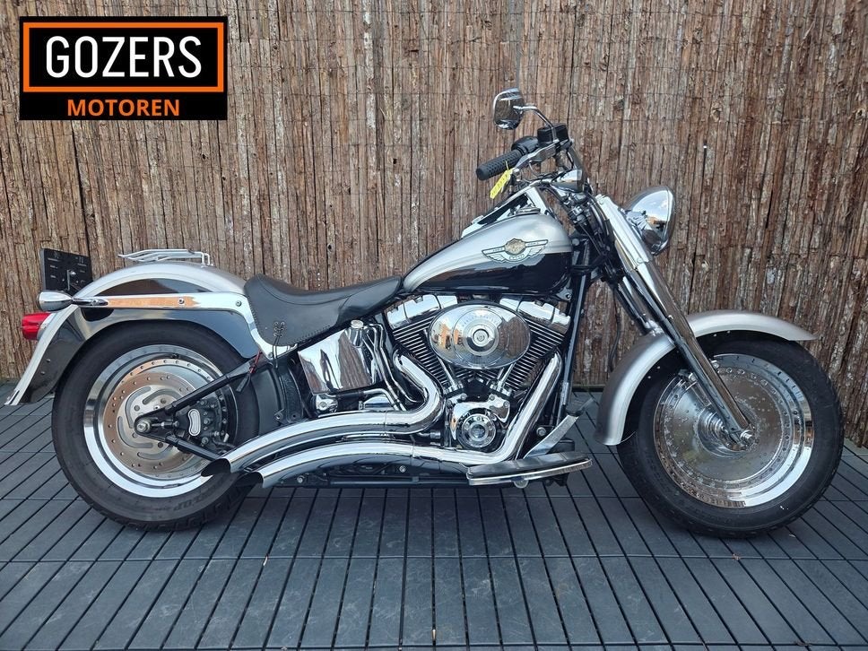 HARLEY-DAVIDSON FAT BOY FLSTF 100 jaren edition (bj 2003), Motoren, 2 cilinders, HARLEY-DAVIDSON, Bedrijf, Onbekend