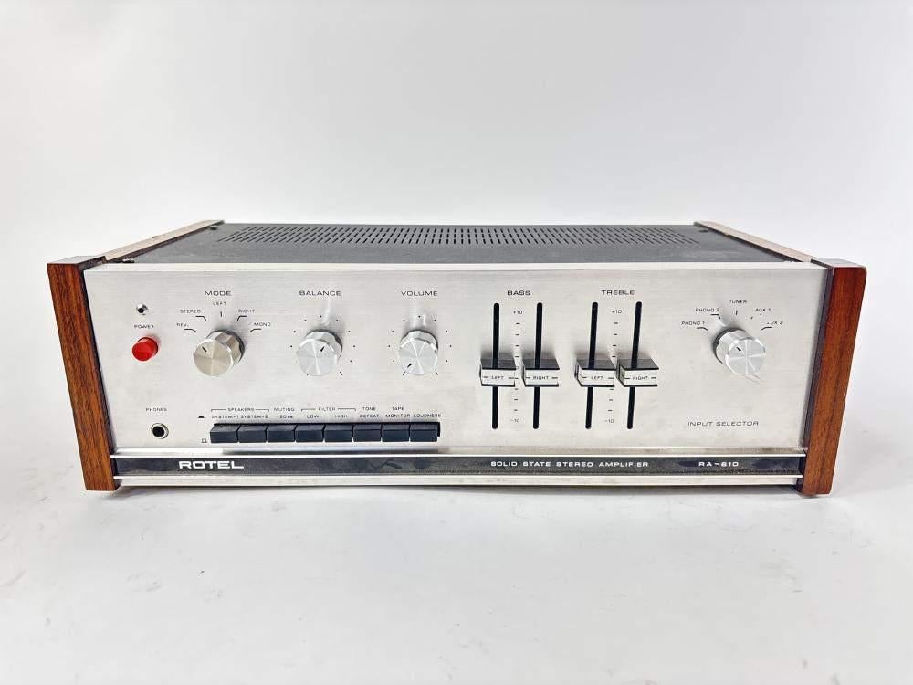 Rotel RA-610  zeer mooie weergave, Overige merken, Gebruikt, Ophalen of Verzenden, 60 tot 120 watt