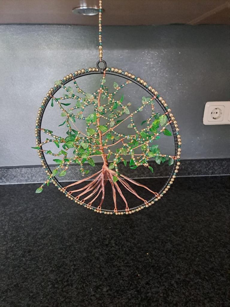 Handgemaakte levensboom wanddecoratie, Ophalen, Nieuw