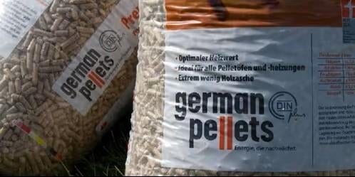 German pellets, houtpellets voor Uw pelletkachel, Ophalen, Nieuw