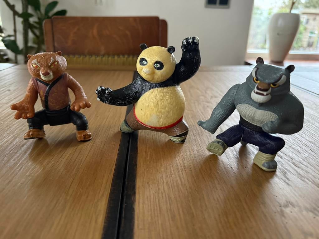 Happy Meal Kong Fu Panda 2008, Ophalen of Verzenden, Overige figuren, Gebruikt, Beeldje of Figuurtje