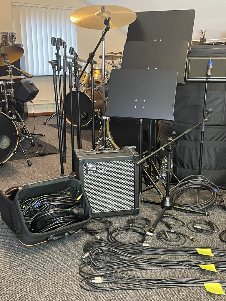 OPRUIMING BAND REPETITIE RUIMTE (lees bescgrijving), Ophalen, Zo goed als nieuw, Overige instrumenten