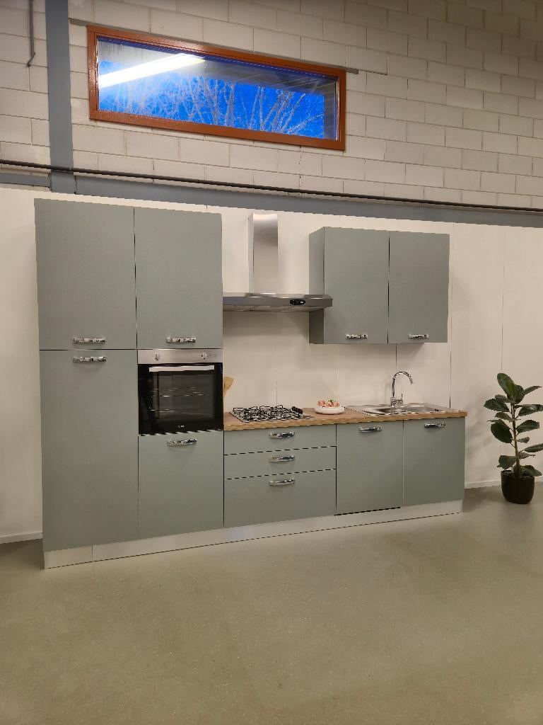 Complete keukens incl. apparatuur bij MIJN DROOMKEUKEN, Nieuw, Dubbelwandige keuken, Ophalen of Verzenden, Met kookeiland