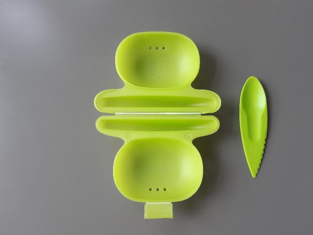 kiwi bakje groen kiwibakje kiwidoosje lepel schepje gezond, Ophalen of Verzenden, Nieuw